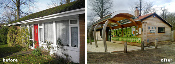 Elspeth Beard Architects - Farnham Park Lodge